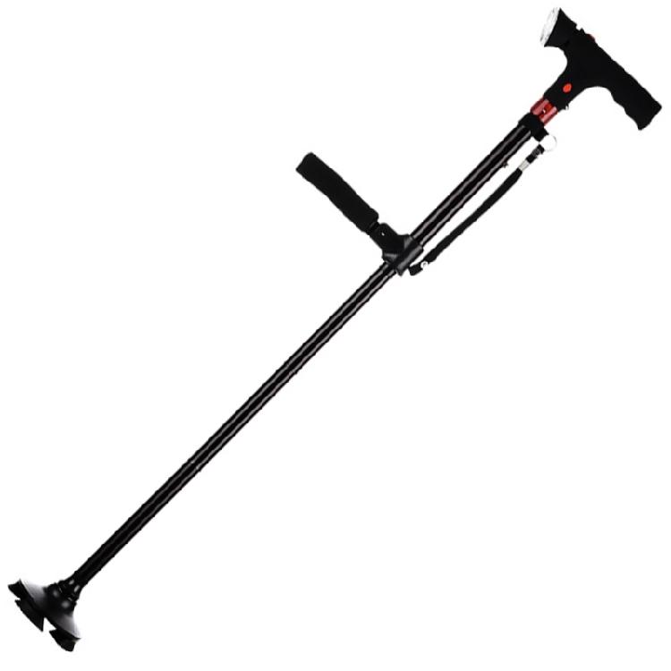 

Ergonomic Folding Canes with LED Illuminations Nonslip Base Light weight Aluminum Frame Regulable for Senior 1
