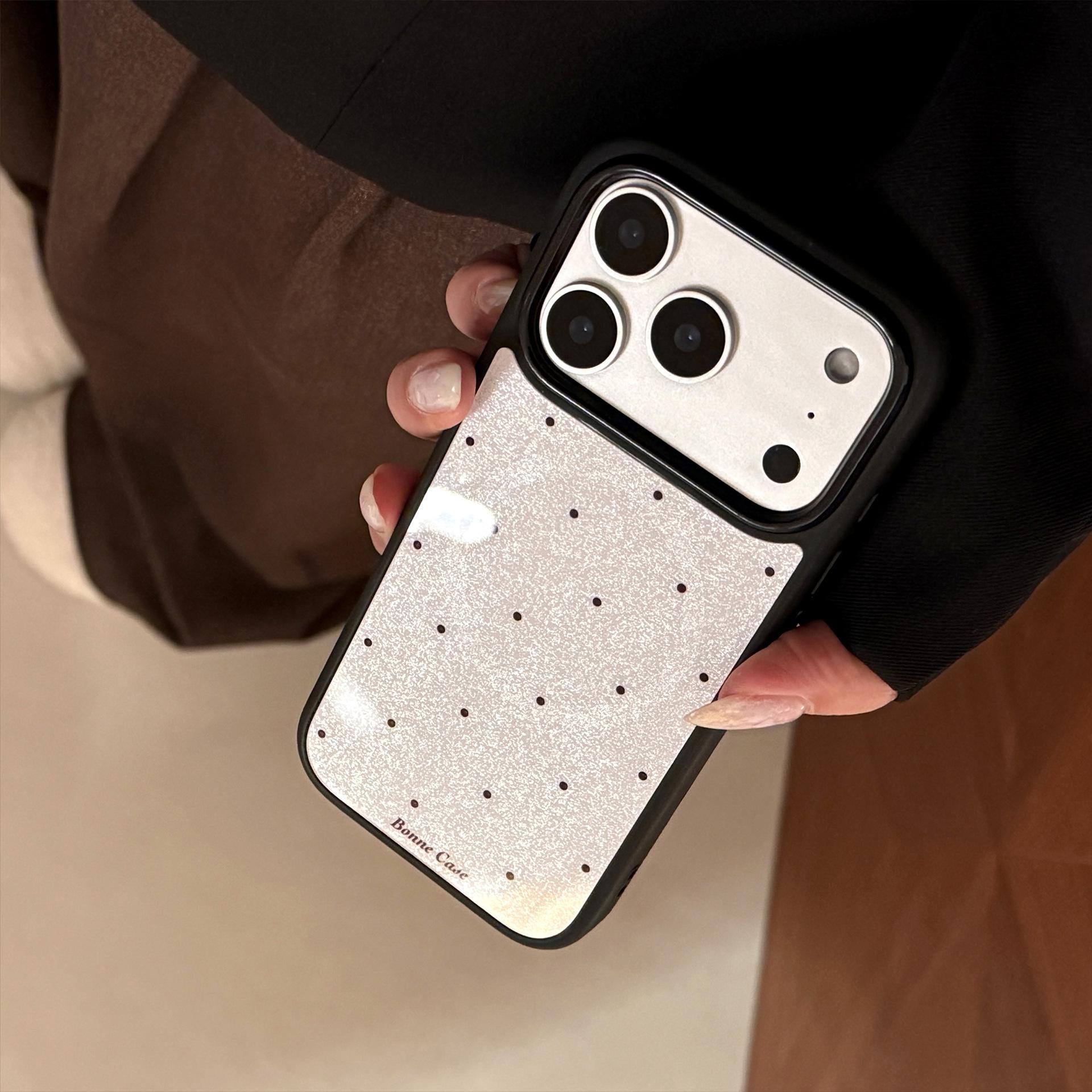 

Gold-Plated iPhone Case: 17 ProMax & 16, Sparkling Diamond Puppy, Magnetic Stand, Fits iPhone 14 & 15 16 Pro