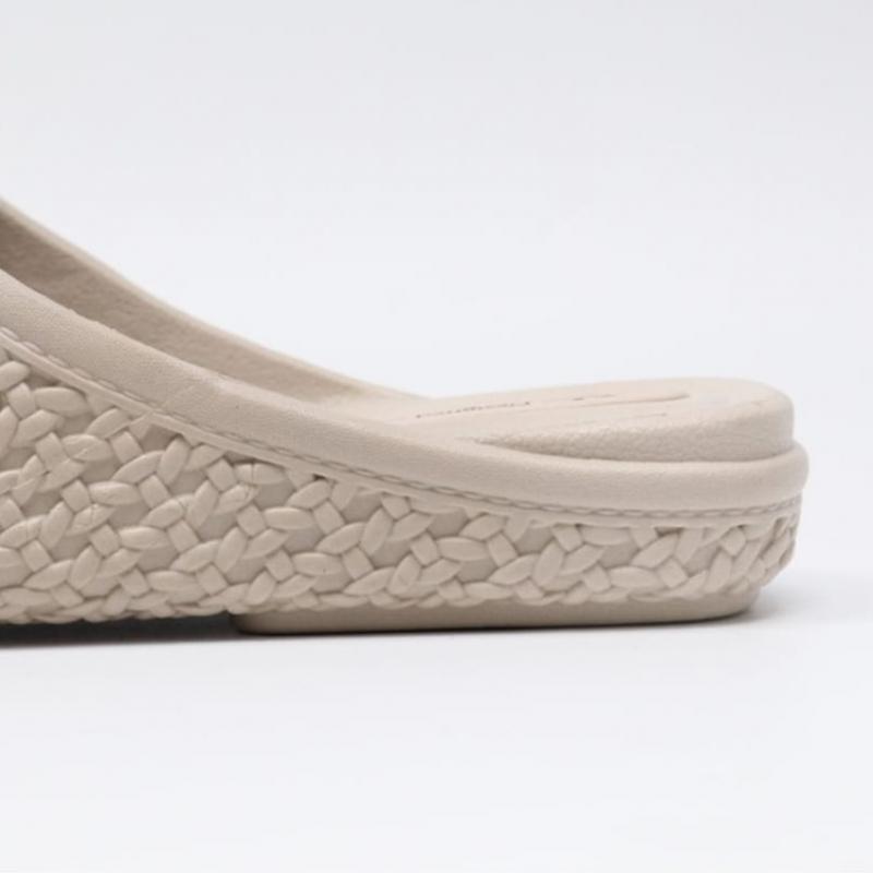 Melting Brown Women Summer Slippers Low Heels Office Mules