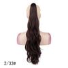 Long Water Wave Ponytail Claw Clip Hair Extensions Synthetic Wavy Ponytail Hairpiece for Women Daily Hairstyle