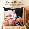 KKamisama HajimemashitaS Cushion Cover Natural Linen Organic Fabric DoubleSided Printing Sofa Home Decor Gift Pillow Case