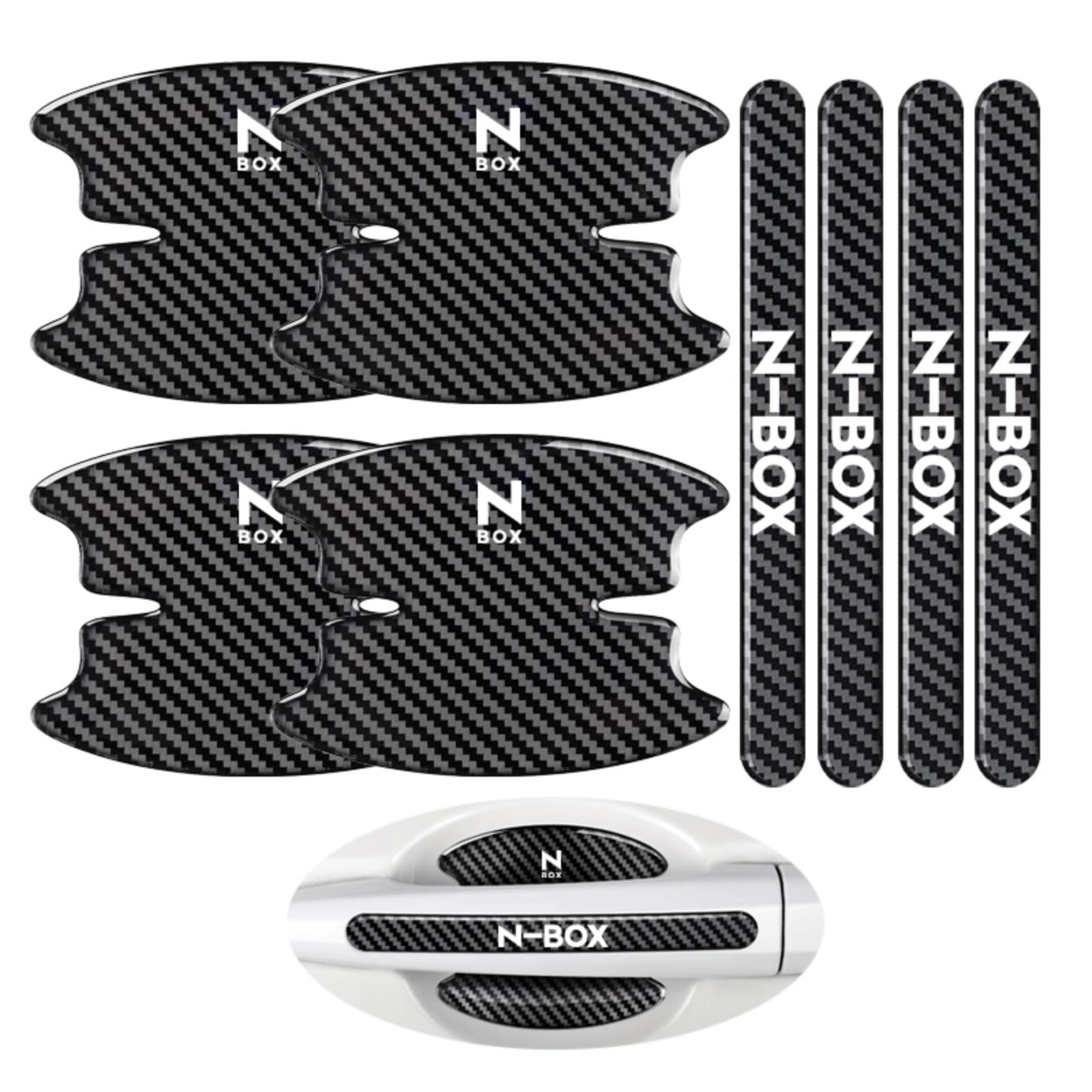 

Honda Latest Model Door Handle Parts Car Door Handle Scratch Protection Side Sticker Scratch Protection Car Door Protector Custom Designed for Most