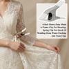 6-Inch Heavy-Duty Metal A-Frame Clip For Shooting, Spring Clip For Quick  Of Wedding Dress Waist-Cinching And Train Clips