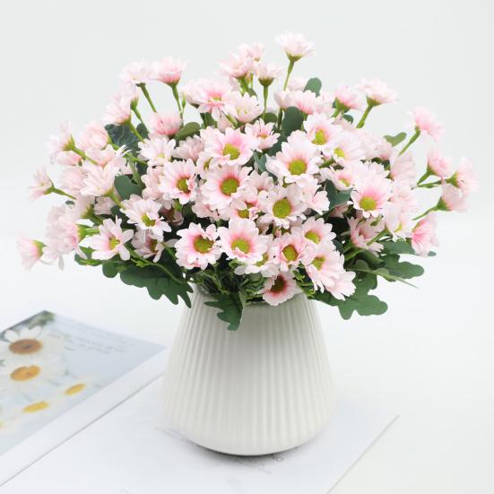 1/5/10Pcs Fall Artificial Flower UV Resistant Fake Plastic Flower Home Wedding Party Table Centerpiece Indoor Outdoor Faux Bloom Decoration