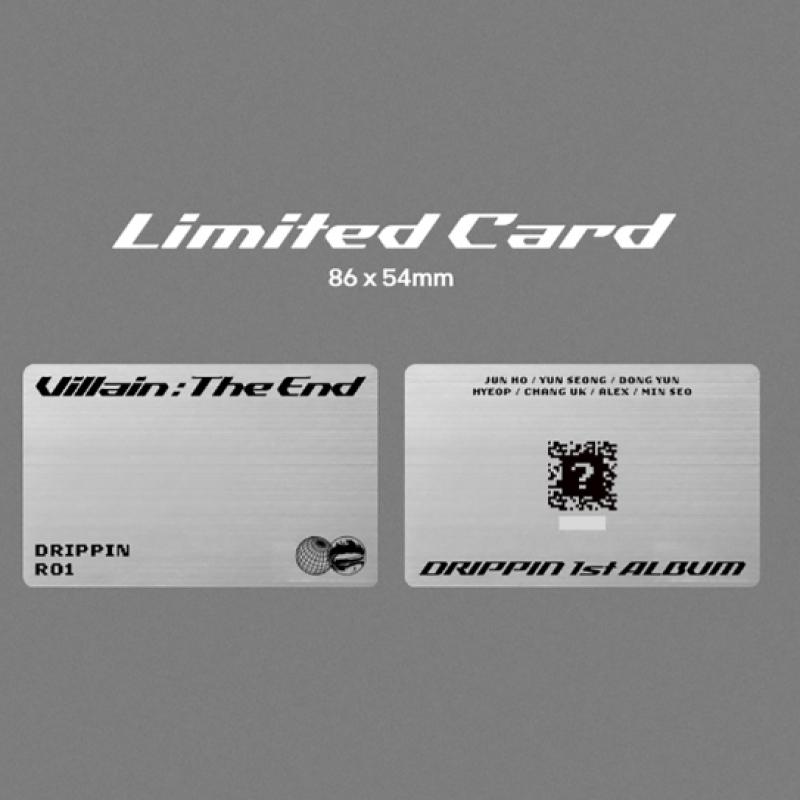 Drippin 1st Album  Limited Ver.    Villain The End
