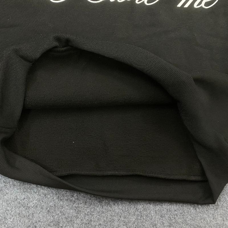 Europäischer und amerikanischer Y2K Street Trend Langärmiger dunkler Retro Punk Buchstaben bedruckter Pullover Hoodie