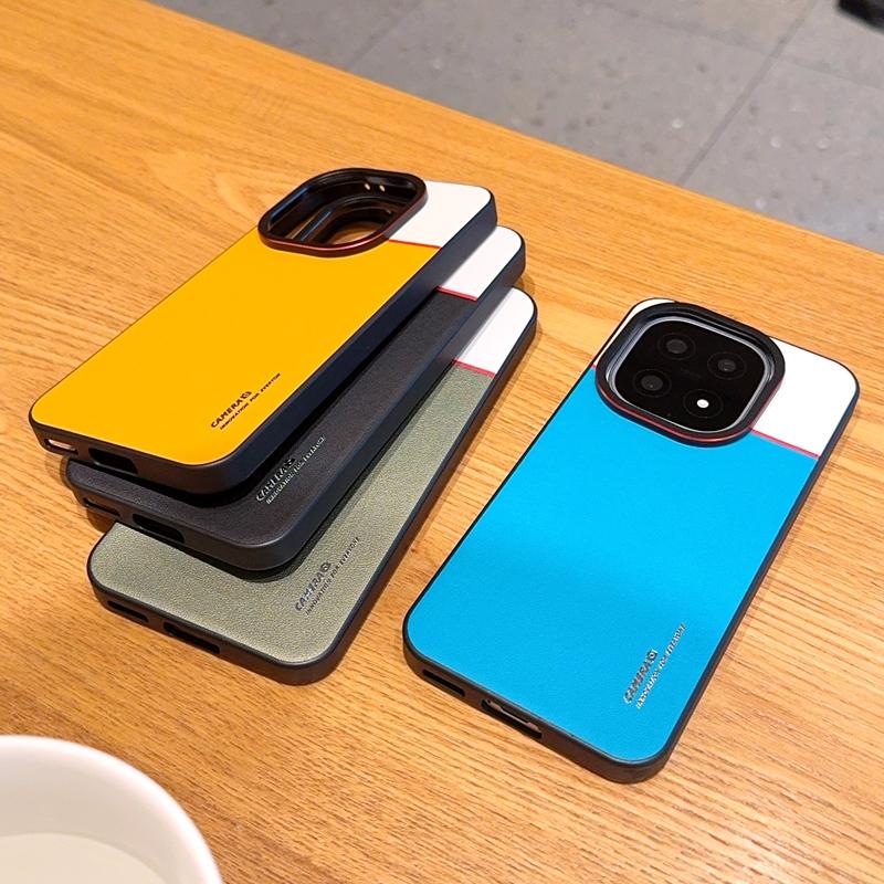 For Vivo iQOO 15 Case three-spell two-color PC anti-drop, shock-proof and anti-fingerprint phone Cover
