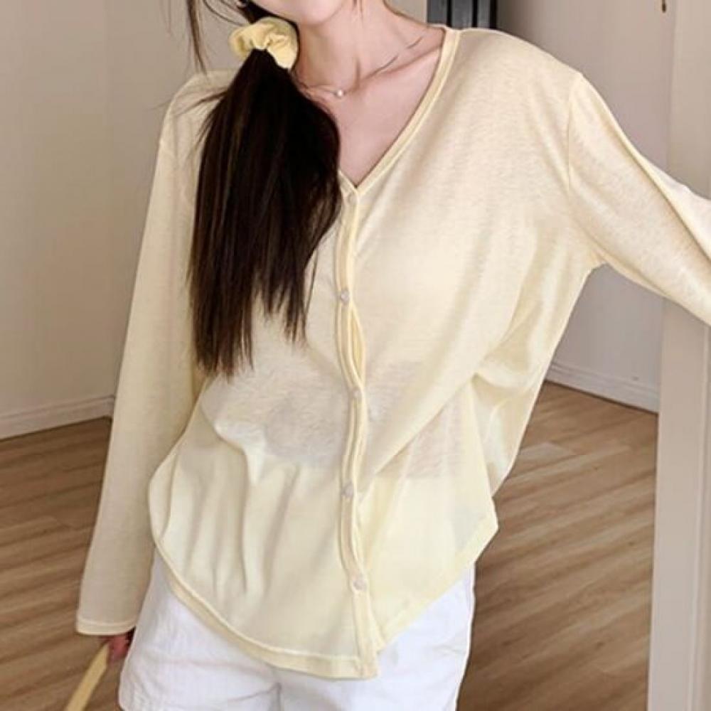 NaVaVa Daily Thin V Neck Long sleeVe Knit Cardigan Nk3122