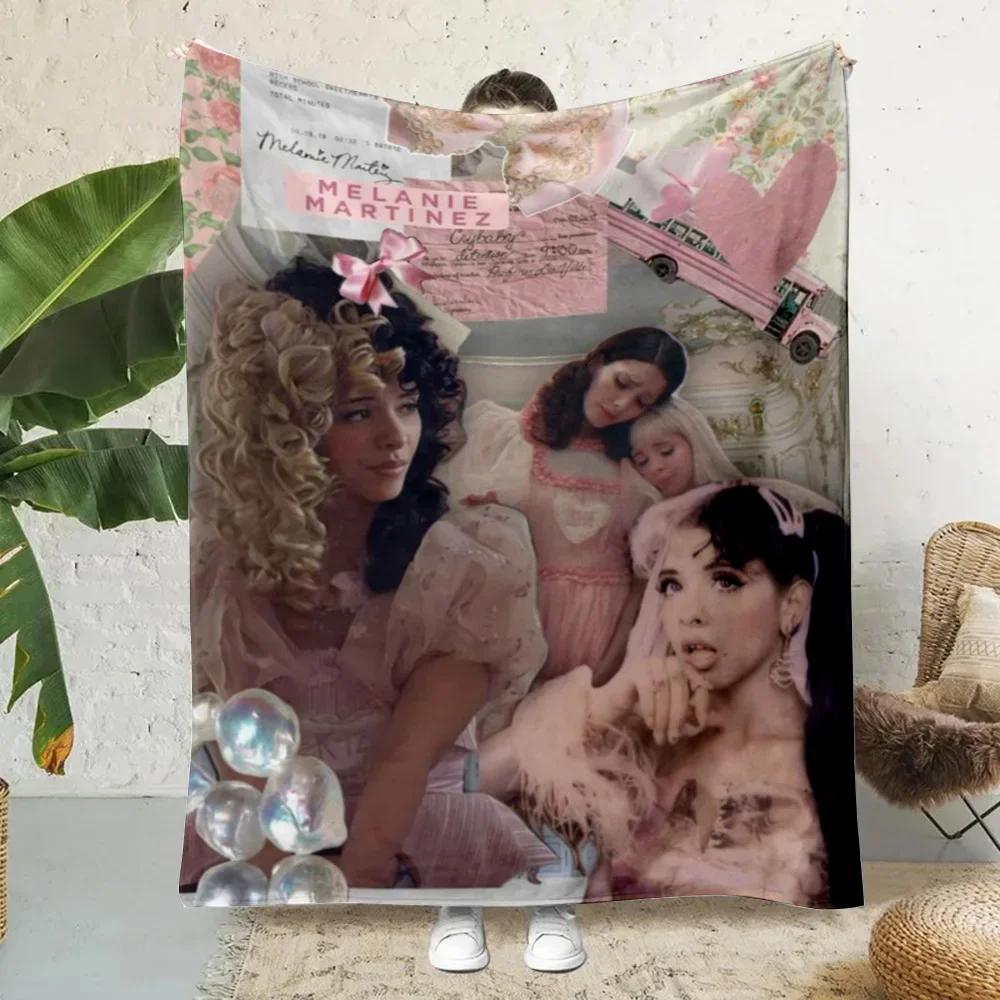 Melanie Martinez Music Printed Blanket Picnic Blankets Warm Blanket Soft and Comfortable Blanket Home Travel Birthday Gift