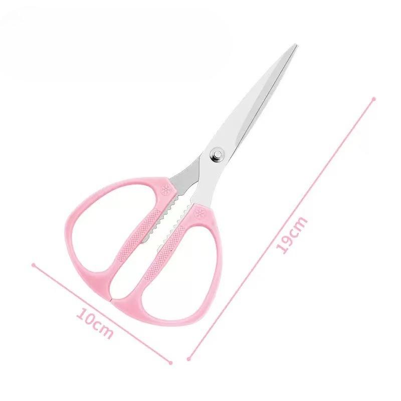 Plastic Handle K82 Scissors Multi-functional Kitchen Stainless Steel Chicken Bone Cutter Kitchen Household Strong Cutter
