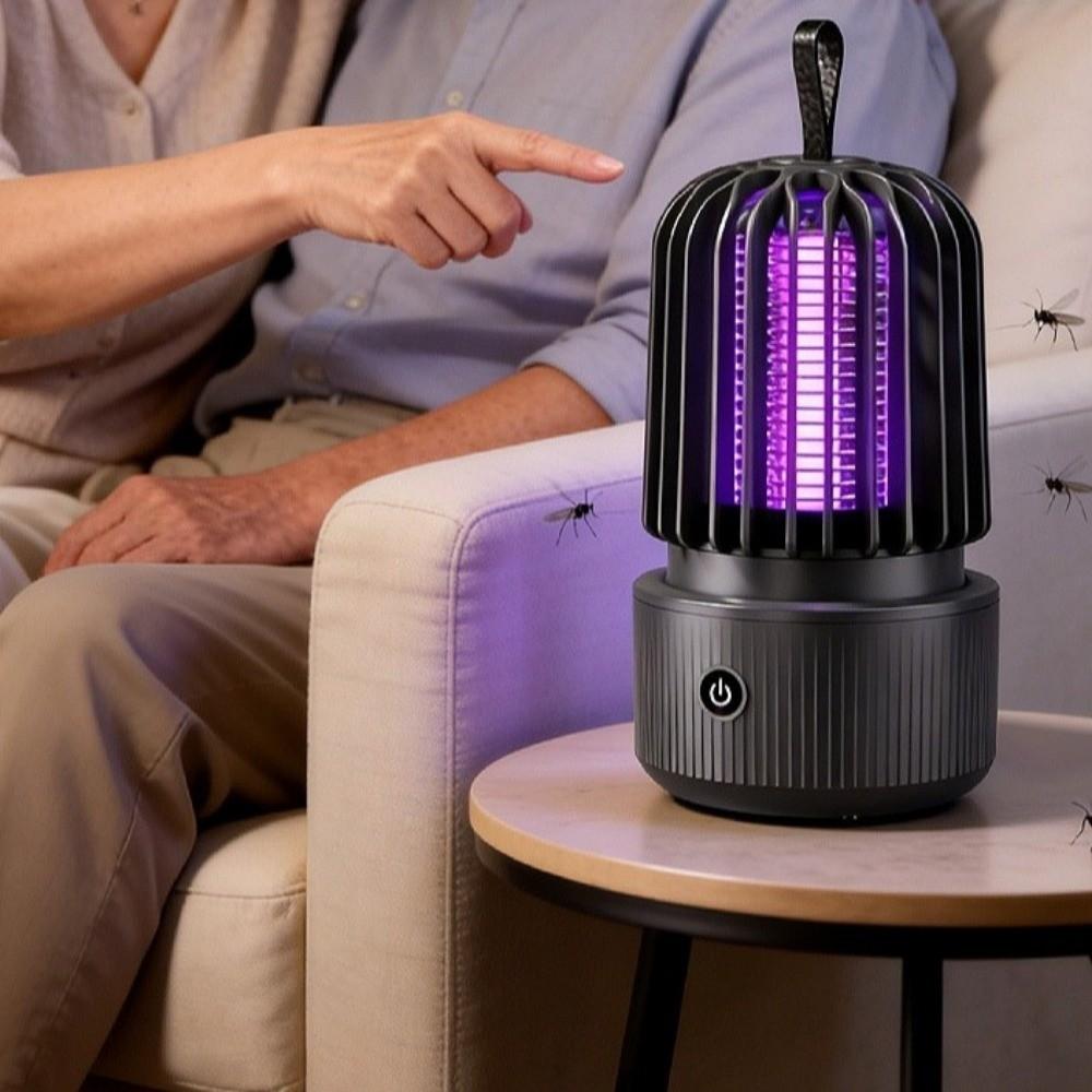 2 in 1 Electric Mosquito Lamp USB Charging Electric Shock Mosquito Killer Killer Lamp  Outdoor
