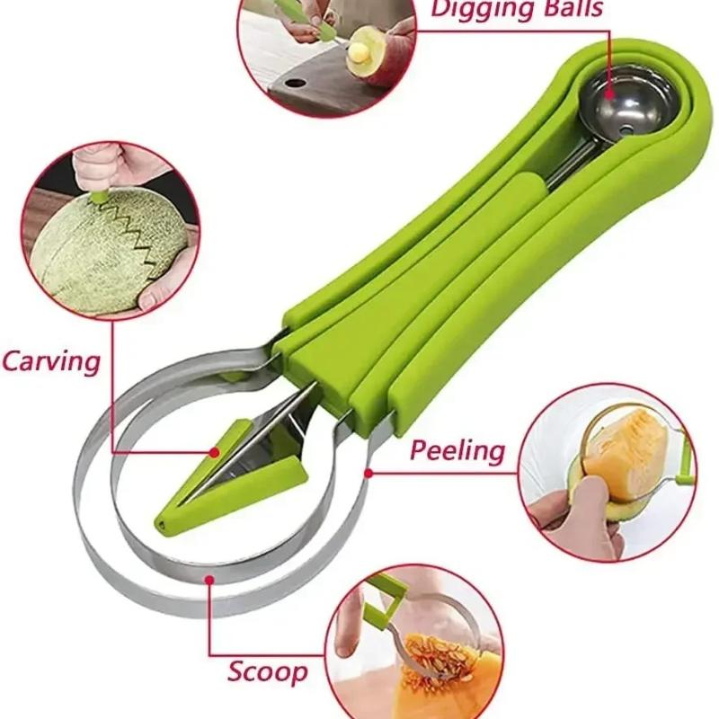 Fruit Carving Knife, Watermelon Slicer, Shovel Type Fruit Platter, Fruit Puree Separator, Kitchen and Household Small Tool