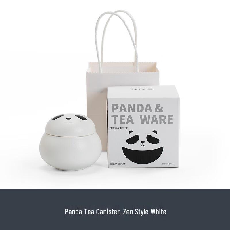 

Керамическая банка для чая в виде панды