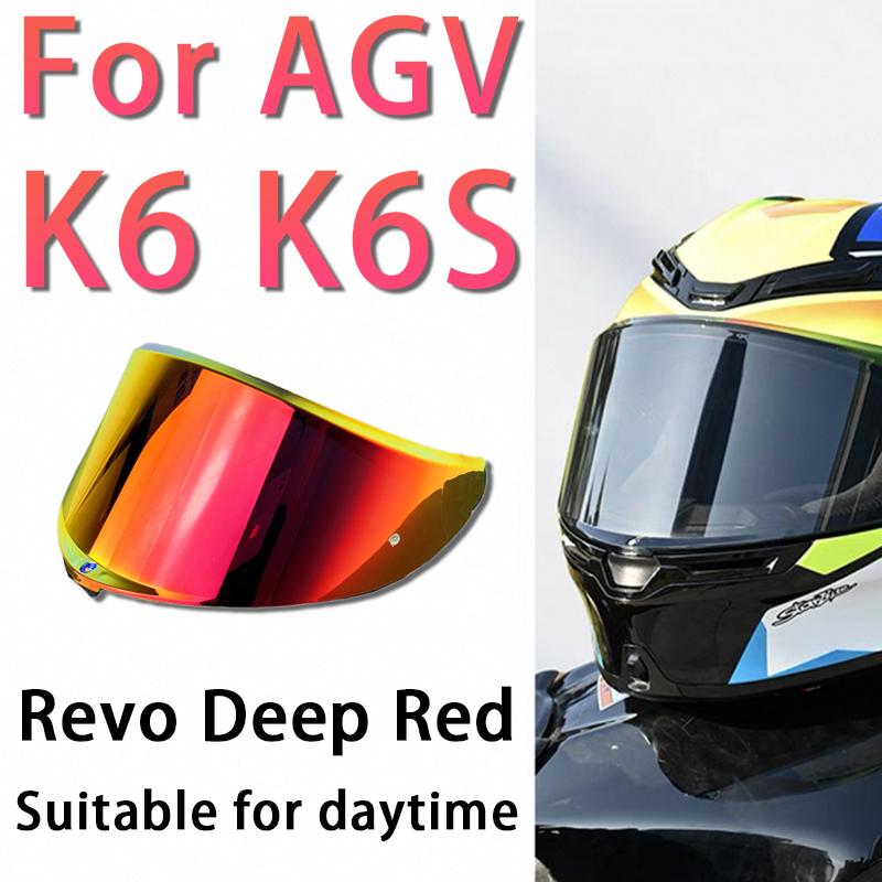 K6S Viseiras Capacete Helmet Face Shield Visor Windshield for AGV K6 Visor High Toughness High Strength Sunshield Lens Shield Gl
