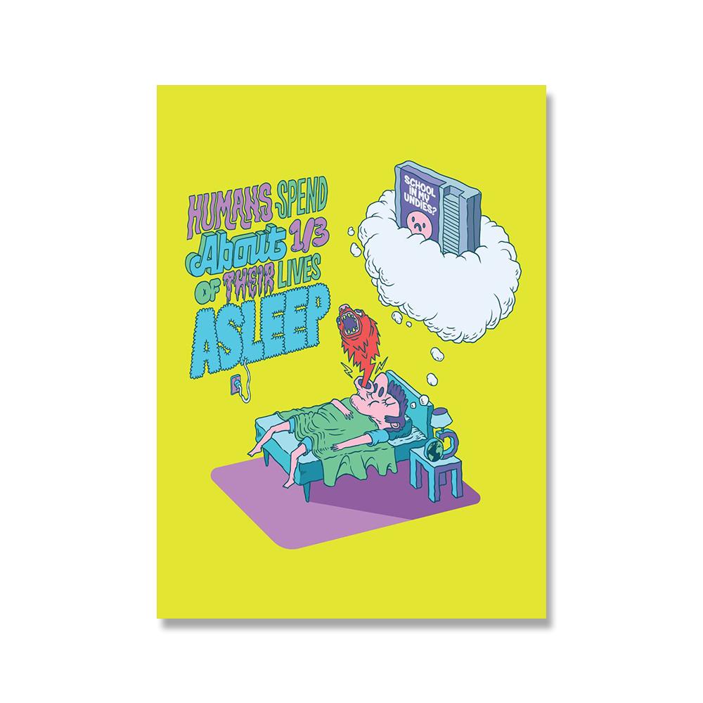 

Скандинавский ретро красочный игровой плакат с изображением планеты, забавные абстрактные принты, фотографии для интерьера гостиной, домашний декор Cuadros 21x30cm No Framed