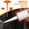 Dichtstoffdüse Abdeckung - Dichtmasse Sparer Stopfen, Verstopfungsentferner Applikator Reiniger, Schaumkleber Flaschenmündung Schutz Wartung