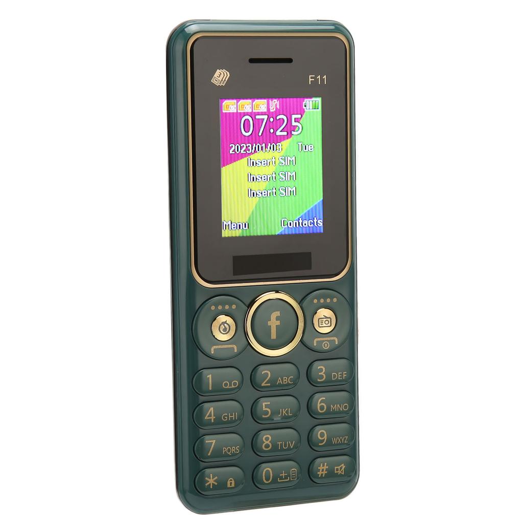 2G GSM Senioren Handy 3 SIM Karten 3600mAh Lange Akkulaufzeit Entsperrtes Tastenhandy für ältere Menschen