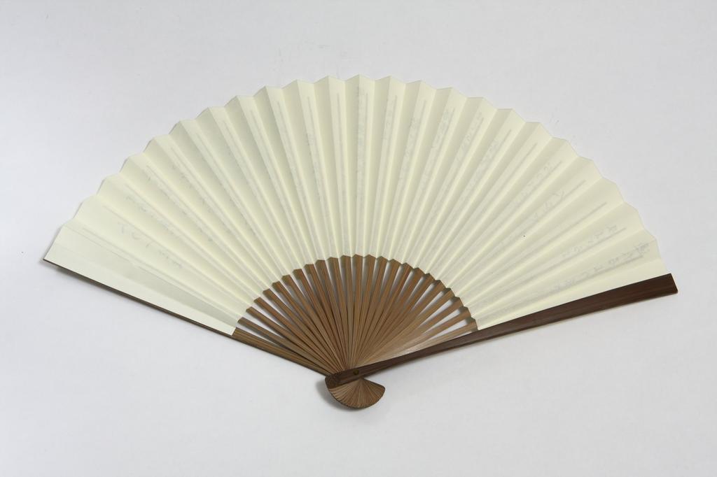 Kyoto Tokugawa Kyoto Craftsman Tailored Family Fan Bag Wooden Box [Hasegawa] Fan, Ieyasu's Quote, Men's, Gentleman's, Fan, Crest, Included,
