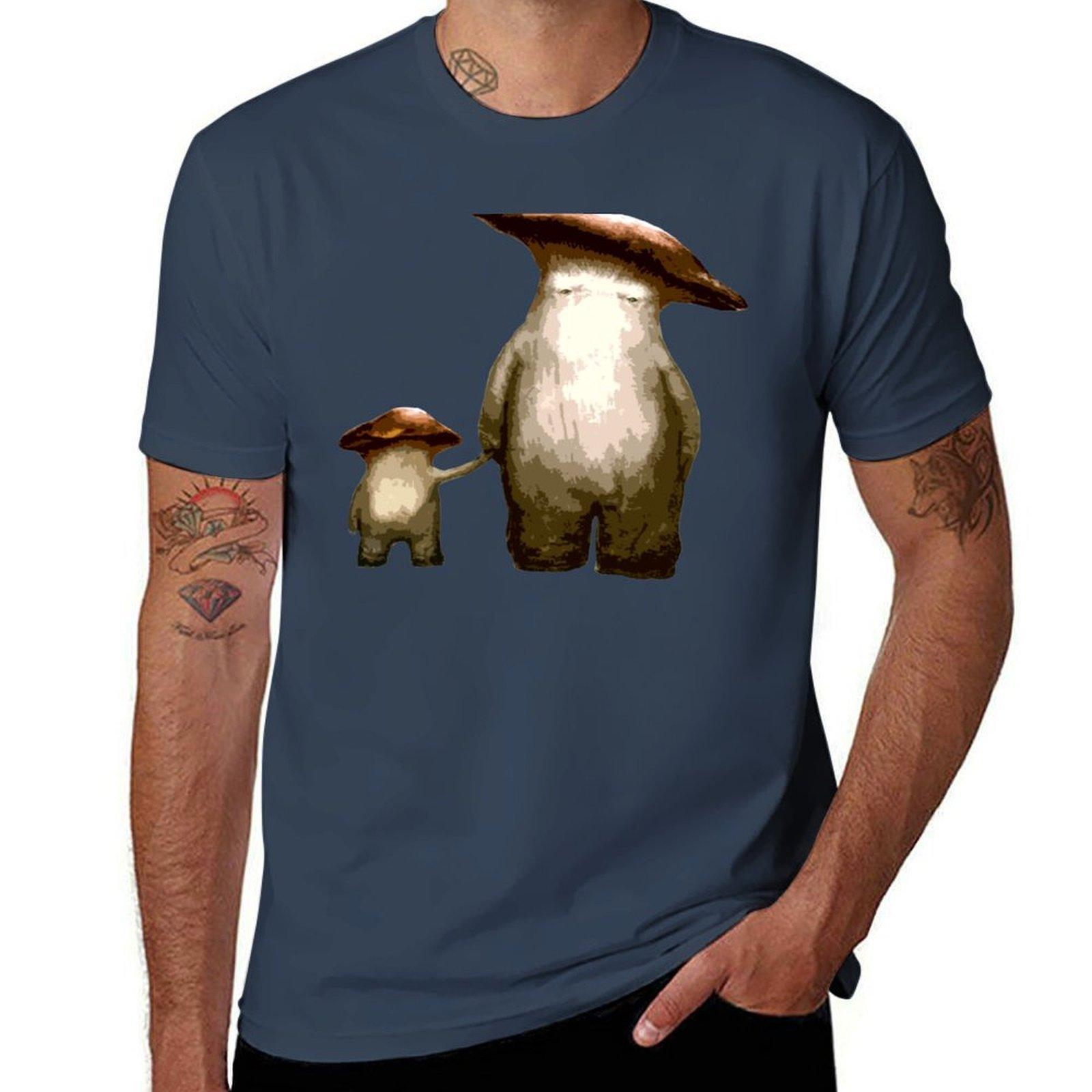 Mushroom People TShirt Quick Dry Light Sports TShirt S