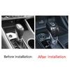 For Nissan Sentra Sylphy - Carbon Fiber Gear Shift Knob Head Cover Trim