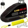 Oplaadbaar 110dB Motor- en Scooterdiefstal Schijfrem Alarm Slot