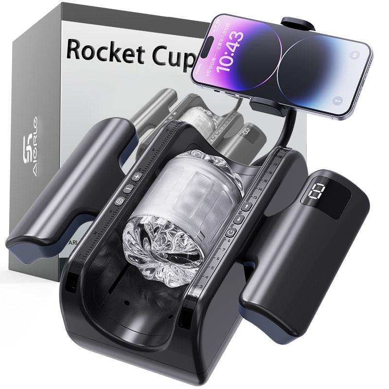 Thrusting High Speed Piston Stroker Male Masturbator Machine Automatic Telescopic Vagina Masturbation Cup Adult Sex Toys for Men Delayed Ejaculation