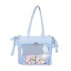 New Japanese Harajuku Ribbon Ita Bag Large Capacity Tote Bag Anime Y2K Pain Bag Ulzzang One Shoulder Crossbady Bag Itabag