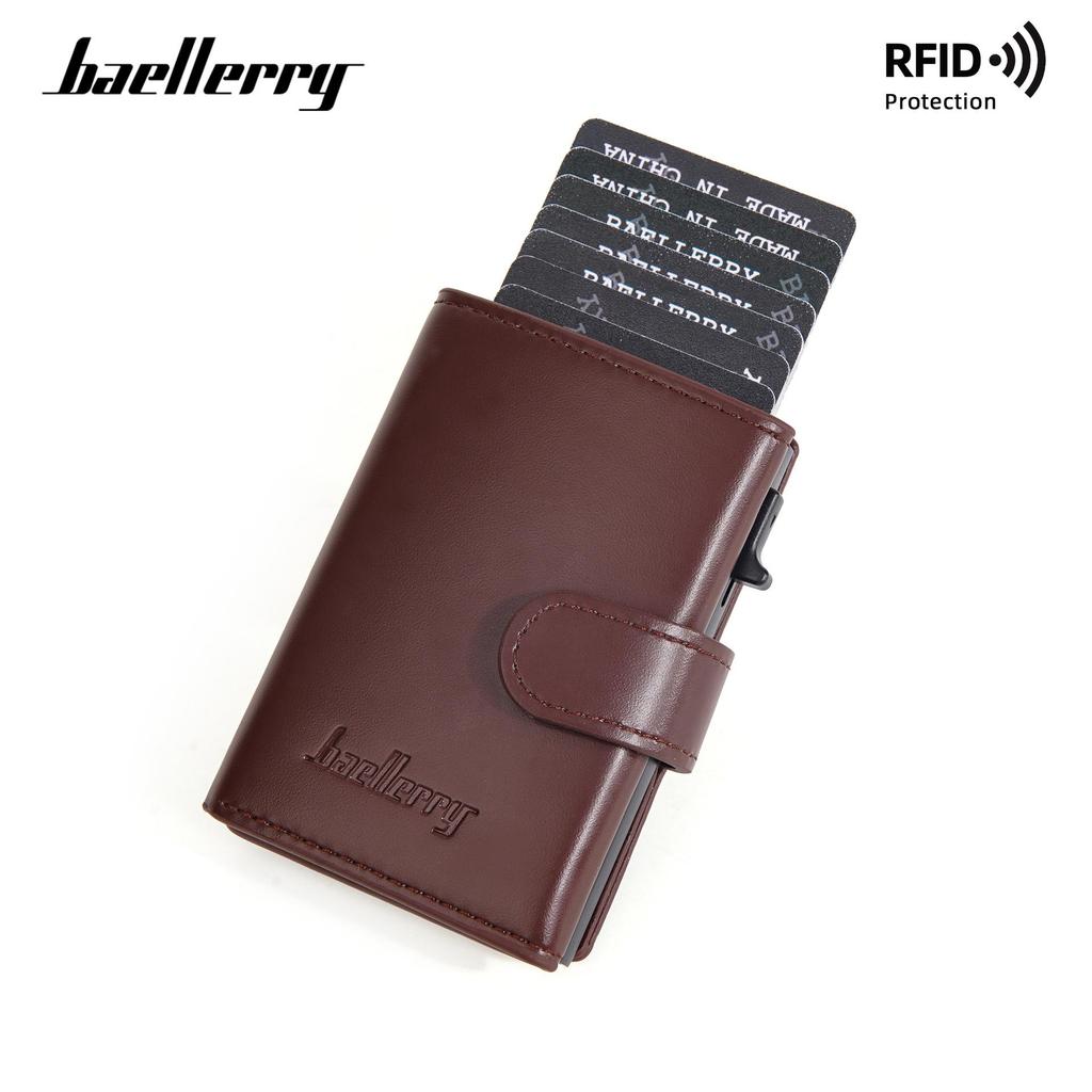 Baellerry RFID Anti-theft Aluminum Card Holder for Men