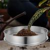 Garden Sifter For Compost Sifting Tool Round Mesh Sifter Metal Sifting Tool For Garden Soil Screening And Particle Separation