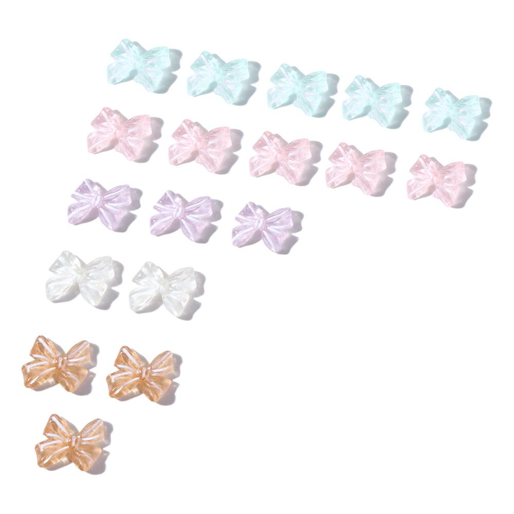 Charms Crystal Nail Jewelry Bowknot Nail Drills Bow Nail Art Decoration Bowknots Nail Rhinestones