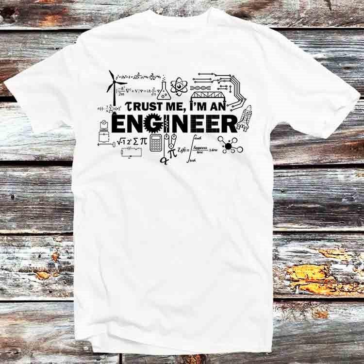 Trust Me I'm An Engineer Tom Spider Movie T Shirt B622