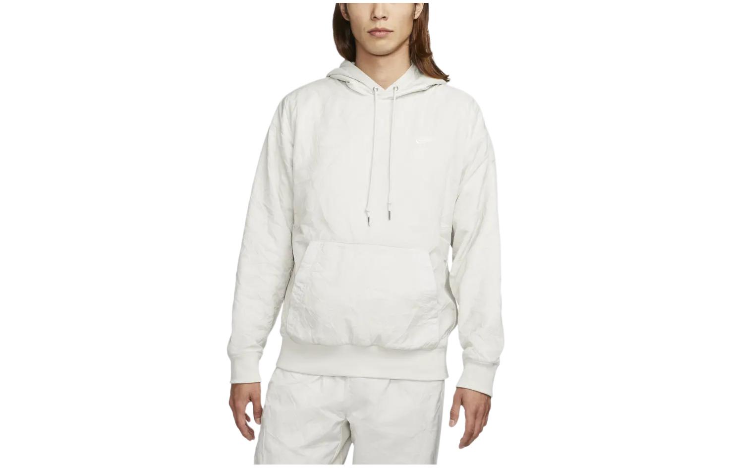 Nike Jackets Men s Light Gray Hooded Moderate Other DQ4256-072 L