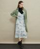 Manavis Seven Gloss Shirt Dress [Khaki]