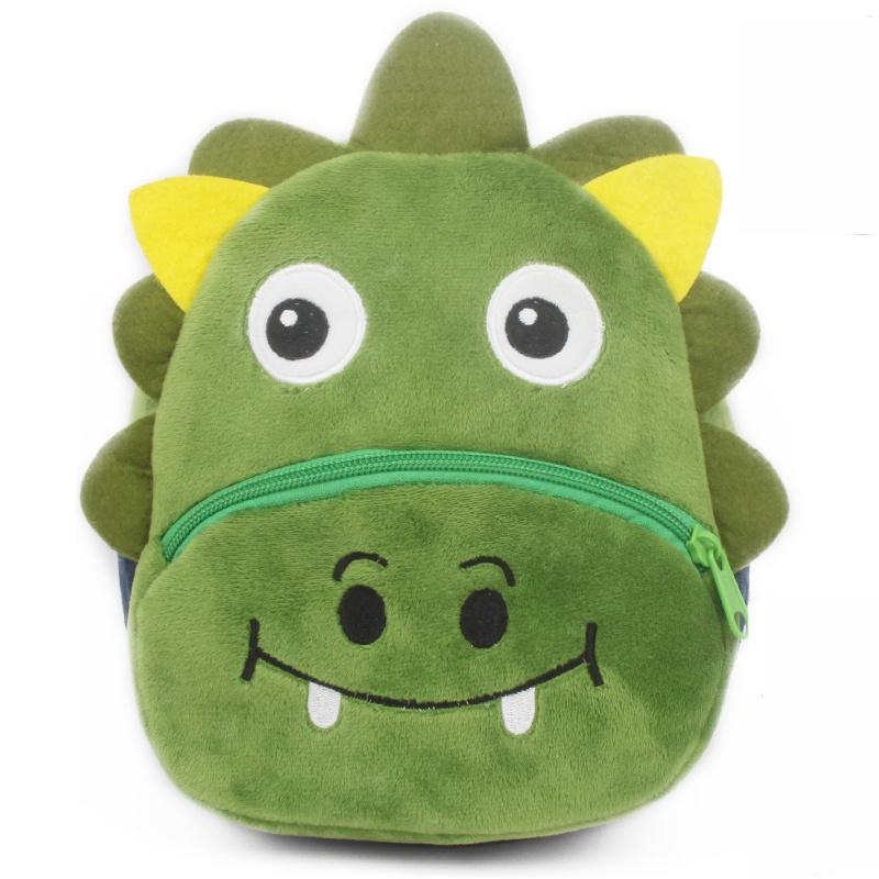 Adorable 3d Cartoon Animal Backpack For Toddlers With Soft Plush Material