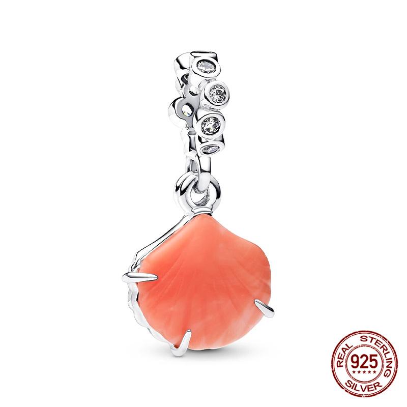 Charm Copper Marine Life Starfish Turtle Charm Bead Fits Women 3Mm Original Bracelet Necklace Diy Fine Jewelry Gift