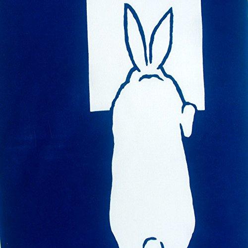 Todaya Shoten Pear-dyed Tenugui Hand Towel, Peephole, 410, Navy Blue and White, Approx. 37 x 90cm