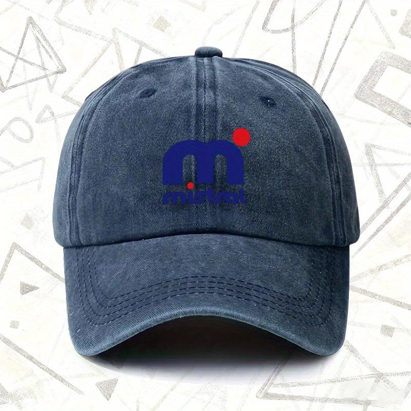 Pc Mistral Vintage Washed Hat Unisex Solid Baseball Cap Suitable for All Seasons Ideal Gift for Weddings Parties and Bir