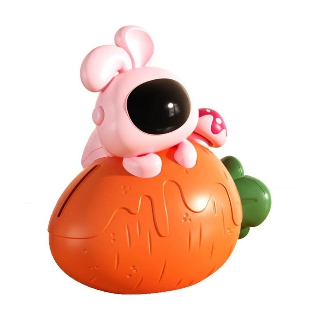 Multi-purpose Rabbit Coins Saving Box Cartoon Spaceman Night Lamp Cute Piggy Money Bank  Children