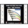 Canare GS-6 Patch Cable, 50cm, with L-L Plugs, 1 Cable