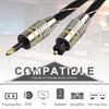 Mini Toslink to Toslink Cable 3.5mm Digital Sound SPDIF Optical Audio Adapter for TV Box Soundbar - Optical out ConverterGood product