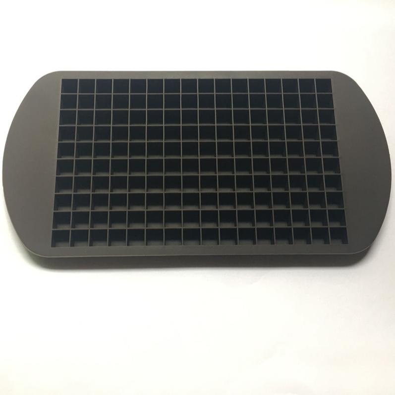 

160 сетка мини-силиконовый лоток для льда кубики льда складная форма для льда ледокол решетка для льда маленькая квадратная форма ледогенератор силиконовая форма