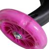 Adjustable Kids Toddler Scooter, with Removable Seat, Back Handle, Pink