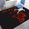 SRT Hellcat Demon Dodge Fußmatte Nordischer Stil Haustürmatte Badezimmer-Toilettenmatten Schlafzimmer Hotel Dekorationsmatte