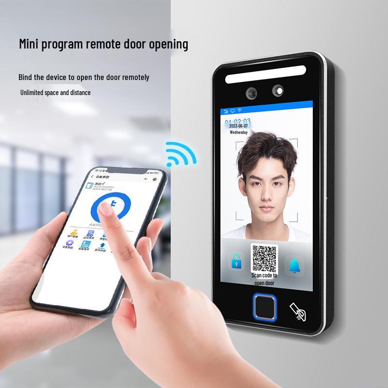 5.5" Smart Face Recognition Access Control & Attendance System for Campus and Community.