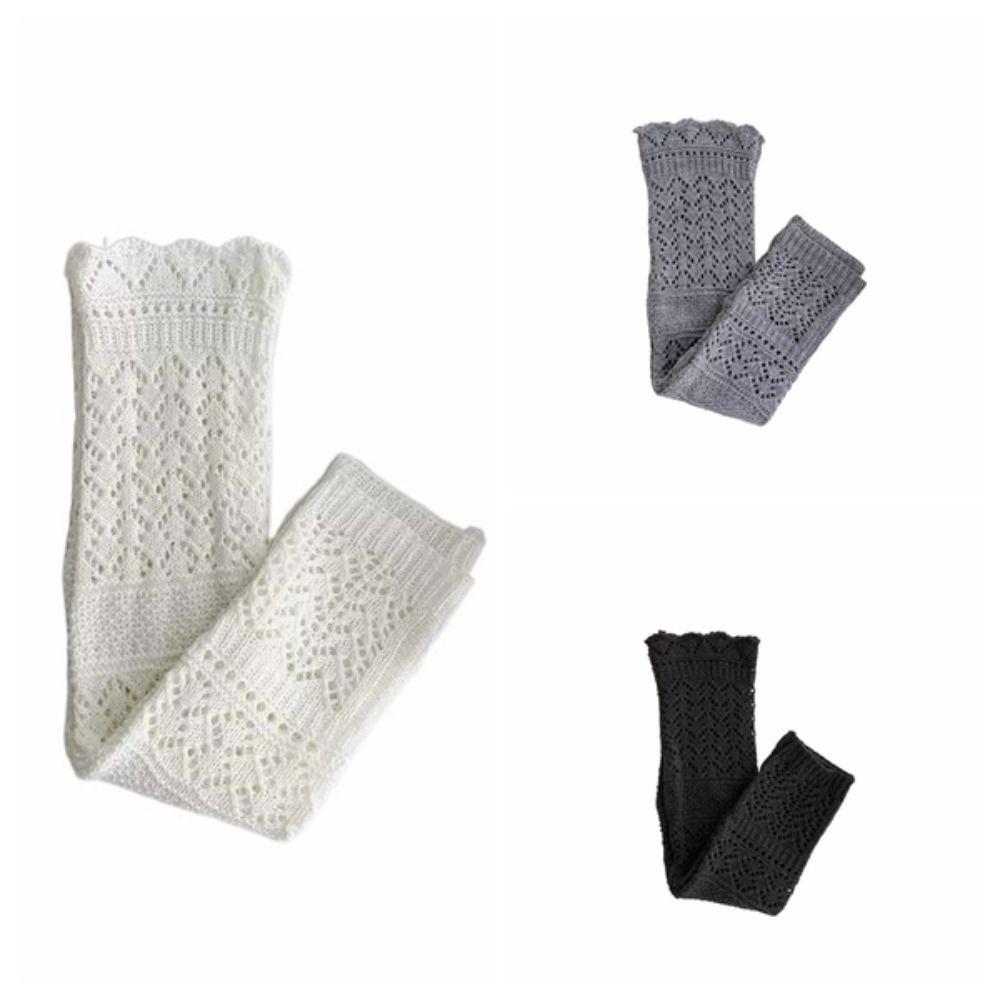 Leg Warmers Balletcore Stockings Y2k Knit Knee High Socks Fashion Mid-tube Stocking  Spring