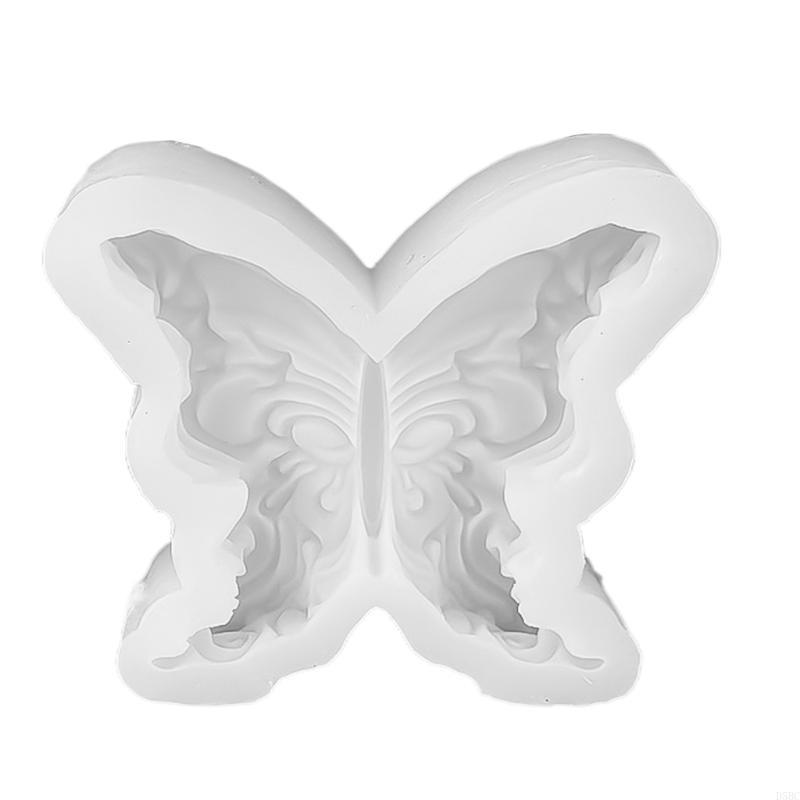 Silicone Mould Butterfly Scented Molds Casting Molds Craft Supplies Baking Molds for Cake Fondant Decorations