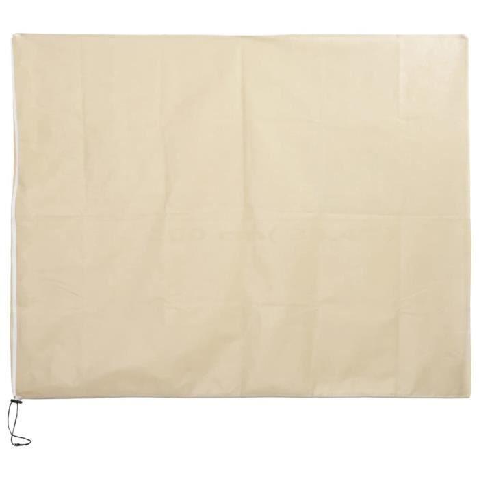 VidaXL Housses de protection pour plantes avec fermeture éclair 2 pcs 3203532