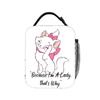 Maries Cat Insulated Lunch Bags Leakproof Cute Cartoon Cat Lunch Container Thermal Bag Tote Lunch Box College  Travel Men Women