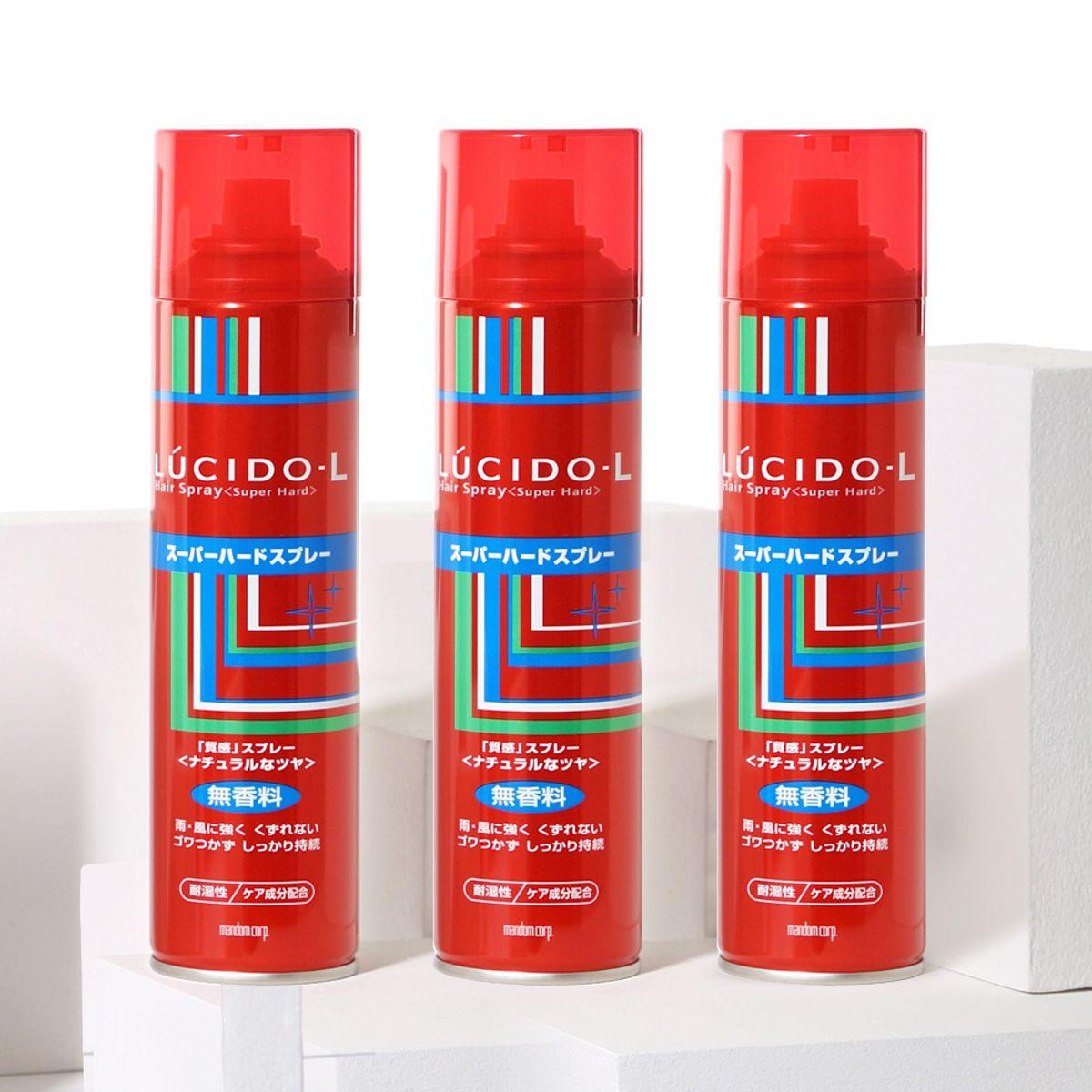 Hairspray Super Hard 293ml 3 bottles