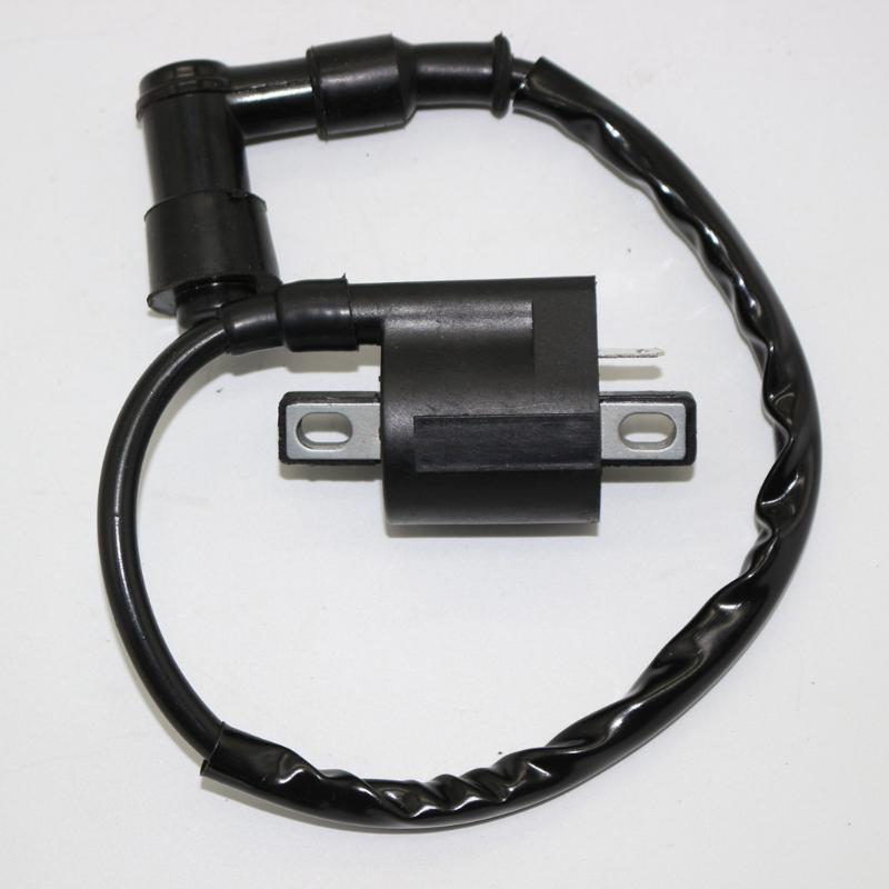 1Pcs High Pressure Coil 12V Black Motorcycle Ignition Coil For ATVs Scooters 50 70 110 125 150 200 250cc Go Karts UTVs Scooters